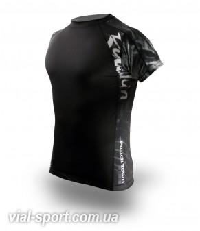 Рашгард PunchTown Ryushin Black Rash Guard Short Sleeve